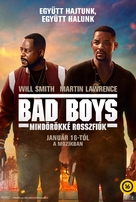 Bad Boys for Life - Hungarian Movie Poster (xs thumbnail)