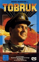Tobruk - German VHS movie cover (xs thumbnail)