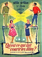Holiday for Lovers - French Movie Poster (xs thumbnail)