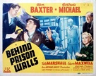 Behind Prison Walls - Movie Poster (xs thumbnail)