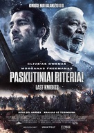 The Last Knights - Lithuanian Movie Poster (xs thumbnail)