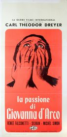 La passion de Jeanne d&#039;Arc - Italian Movie Poster (xs thumbnail)