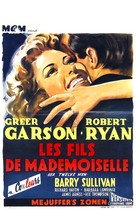 Her Twelve Men - Belgian Movie Poster (xs thumbnail)