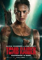 Tomb Raider - Swedish Movie Poster (xs thumbnail)