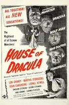 House of Dracula Poster