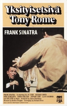 Tony Rome - Finnish VHS movie cover (xs thumbnail)