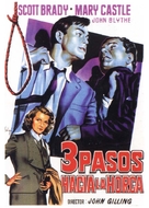 Three Steps to the Gallows - Spanish Movie Poster (xs thumbnail)