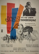 Jazz on a Summer&#039;s Day - Danish Movie Poster (xs thumbnail)