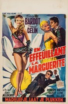 En effeuillant la marguerite - Belgian Movie Poster (xs thumbnail)
