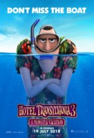 Hotel Transylvania 3: Summer Vacation - Malaysian Movie Poster (xs thumbnail)