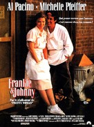Frankie and Johnny - French Movie Poster (xs thumbnail)