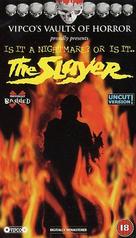 The Slayer - British VHS movie cover (xs thumbnail)