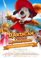 D&#039;Artac&aacute;n y los tres Mosqueperros - Spanish Movie Poster (xs thumbnail)