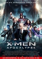 X-Men: Apocalypse - German Movie Poster (xs thumbnail)