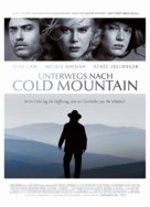 Cold Mountain - German Movie Poster (xs thumbnail)