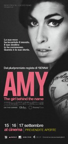 Amy - Italian Movie Poster (xs thumbnail)