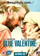 Blue Valentine - British DVD movie cover (xs thumbnail)