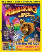 Madagascar 3: Europe&#039;s Most Wanted - Blu-Ray movie cover (xs thumbnail)