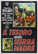 The Treasure of the Sierra Madre - Italian Re-release movie poster (xs thumbnail)