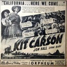 Kit Carson - poster (xs thumbnail)