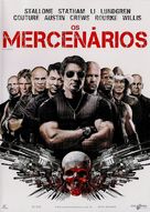 The Expendables - Brazilian DVD movie cover (xs thumbnail)