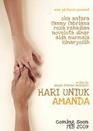 Hari untuk Amanda - Indonesian Movie Poster (xs thumbnail)