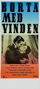 Gone with the Wind - Swedish Movie Poster (xs thumbnail)