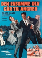 Le solitaire passe &agrave; l&#039;attaque - Danish Movie Poster (xs thumbnail)
