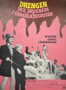 Willy Wonka &amp; the Chocolate Factory - Danish Movie Poster (xs thumbnail)