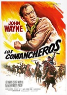 The Comancheros - Spanish Movie Poster (xs thumbnail)