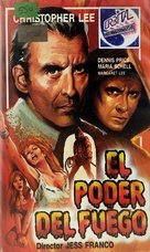 Il trono di fuoco - Spanish VHS movie cover (xs thumbnail)