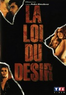 La ley del deseo - French DVD movie cover (xs thumbnail)