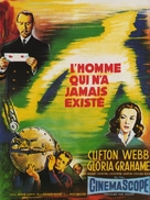 The Man Who Never Was - French Movie Poster (xs thumbnail)