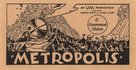 Metropolis - poster (xs thumbnail)