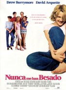 Never Been Kissed - Spanish Movie Poster (xs thumbnail)