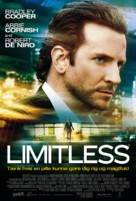 Limitless - Danish Movie Poster (xs thumbnail)