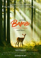 Bambi, L&#039;histoire d&#039;une vie dans les bois - Swedish Movie Poster (xs thumbnail)