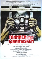 The Man in the Iron Mask - Swedish Movie Poster (xs thumbnail)