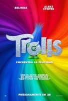 Trolls - Mexican Movie Poster (xs thumbnail)