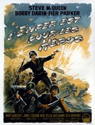 Hell Is for Heroes - French Movie Poster (xs thumbnail)