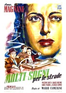 Molti sogni per le strade - Italian Movie Poster (xs thumbnail)