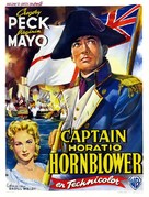 Captain Horatio Hornblower R.N. - Belgian Movie Poster (xs thumbnail)