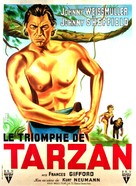 Tarzan Triumphs - French Movie Poster (xs thumbnail)