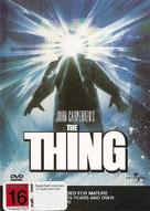 The Thing - New Zealand DVD movie cover (xs thumbnail)