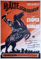 North West Mounted Police - Swedish Movie Poster (xs thumbnail)