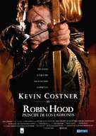 Robin Hood: Prince of Thieves - Spanish Movie Poster (xs thumbnail)