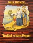Old Yeller - Danish Movie Poster (xs thumbnail)