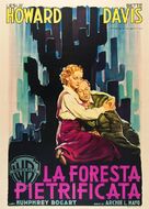 The Petrified Forest - Italian Movie Poster (xs thumbnail)