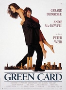 Green Card - French Movie Poster (xs thumbnail)
