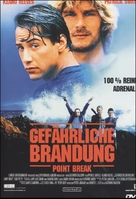Point Break - German DVD movie cover (xs thumbnail)